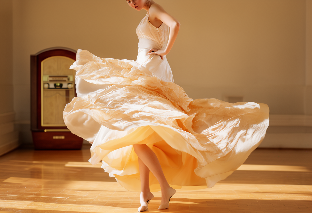 Swing Dance Dresses: Fabric and Movement