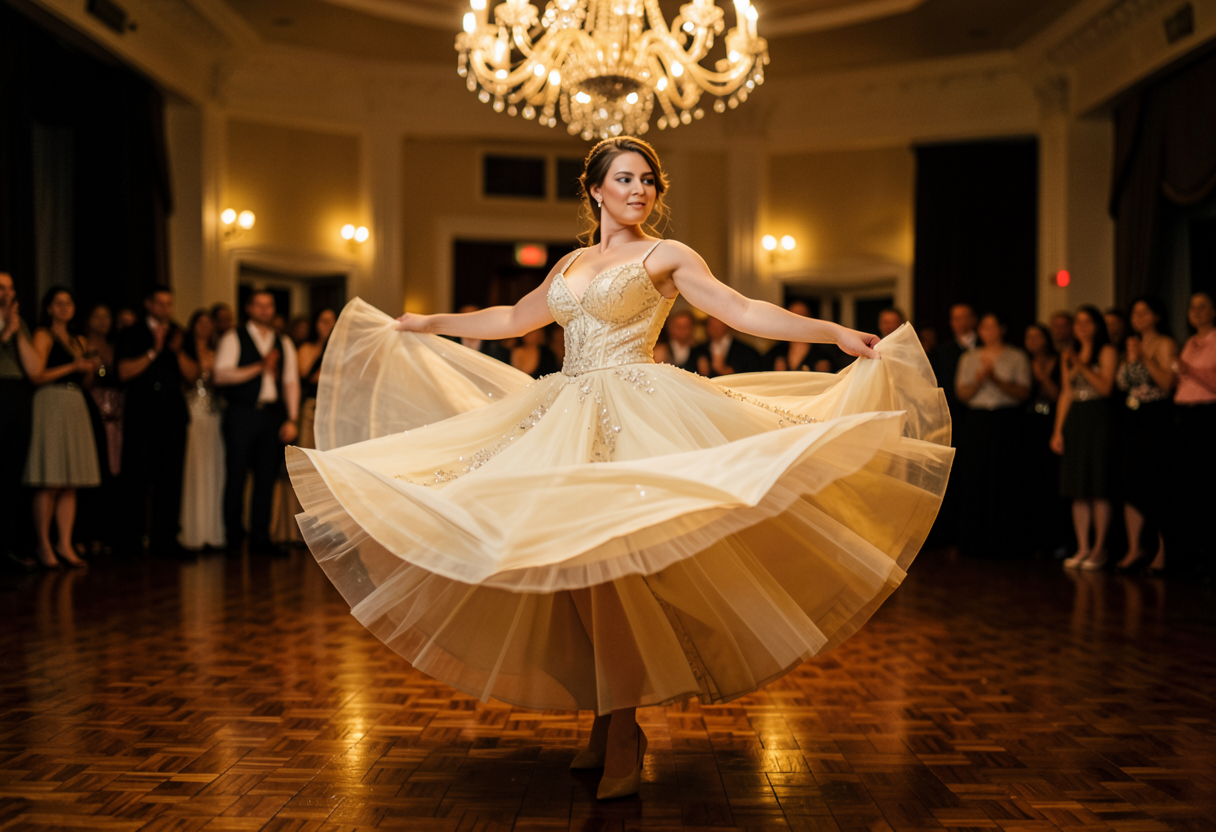 Swing Dance Dresses: Fabric and Movement